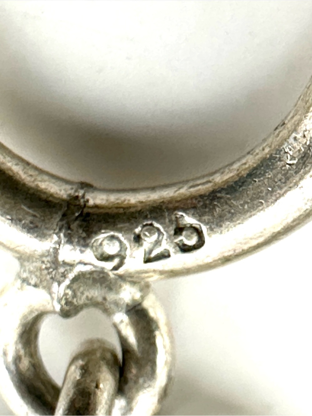 Silpada Retired VINTAGE B0734 Sterling Silver , Stone , Heart Charm Bracelet - Picture 6 of 8